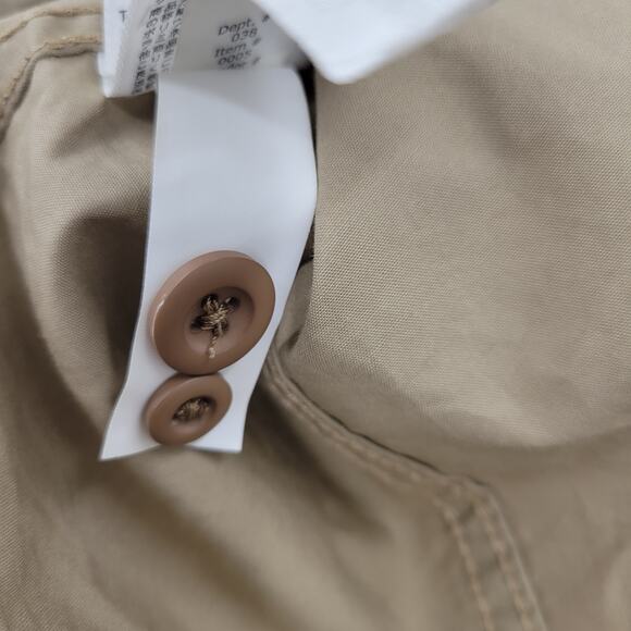 Eddie Bauer sport shop tan button down long sleeve shirt size L - Picture 6 of 6